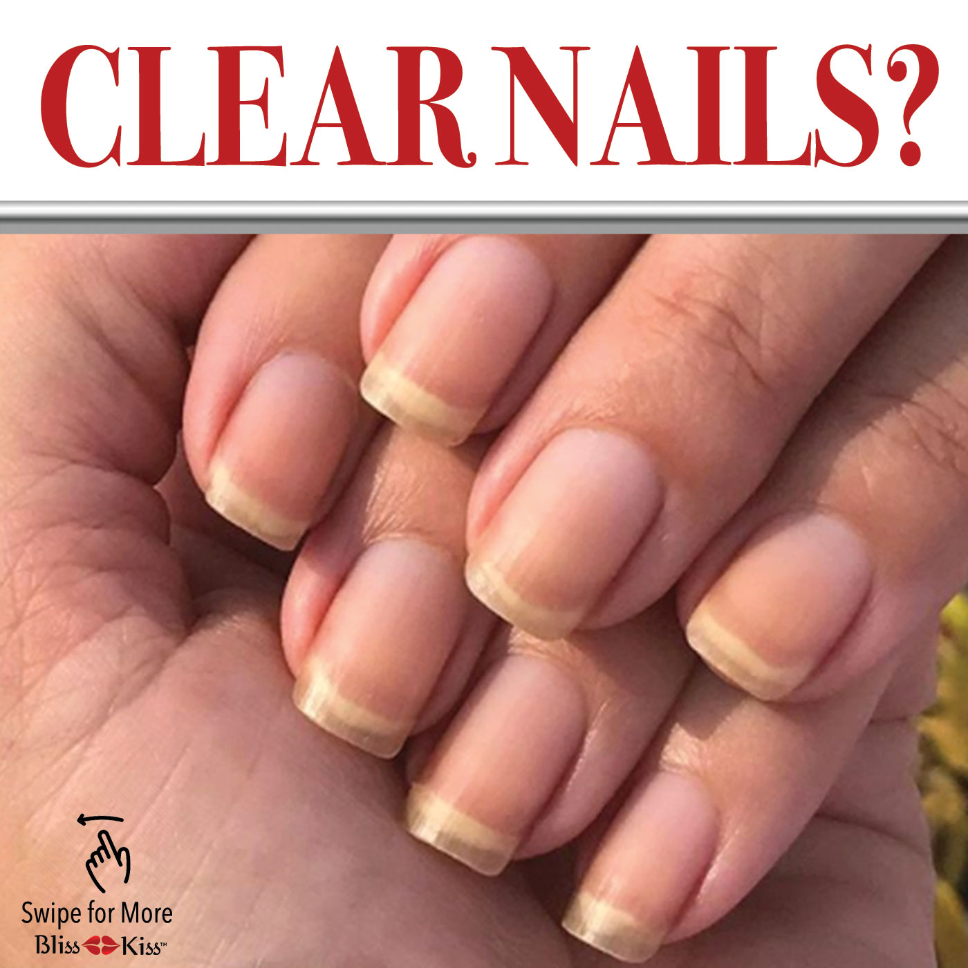 Are Clear Nails Bad? - Bliss Kiss by Finely Finished, LLC